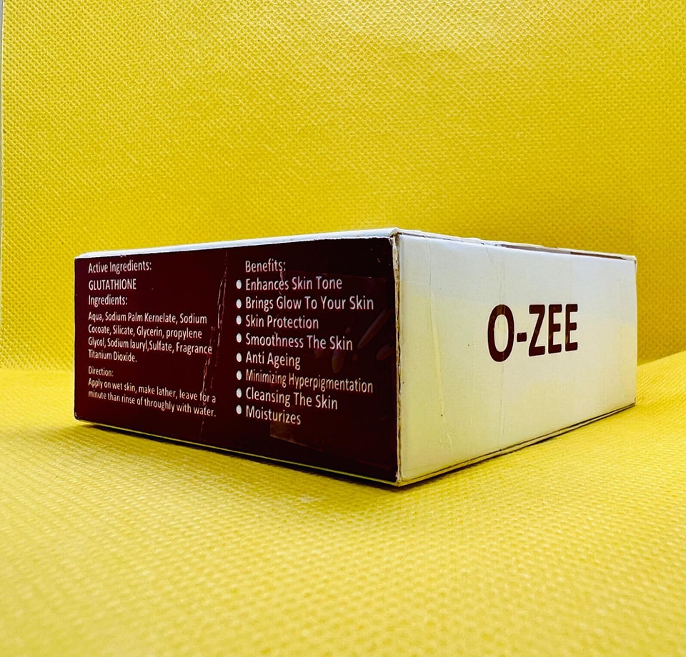 O-Zee Beauty Soap rich lather showing smooth cleansing